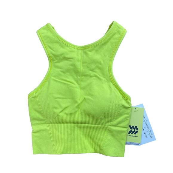All in Motion Neon Racer Back Sports Bra Women’s size XS - Picture 1 of 4
